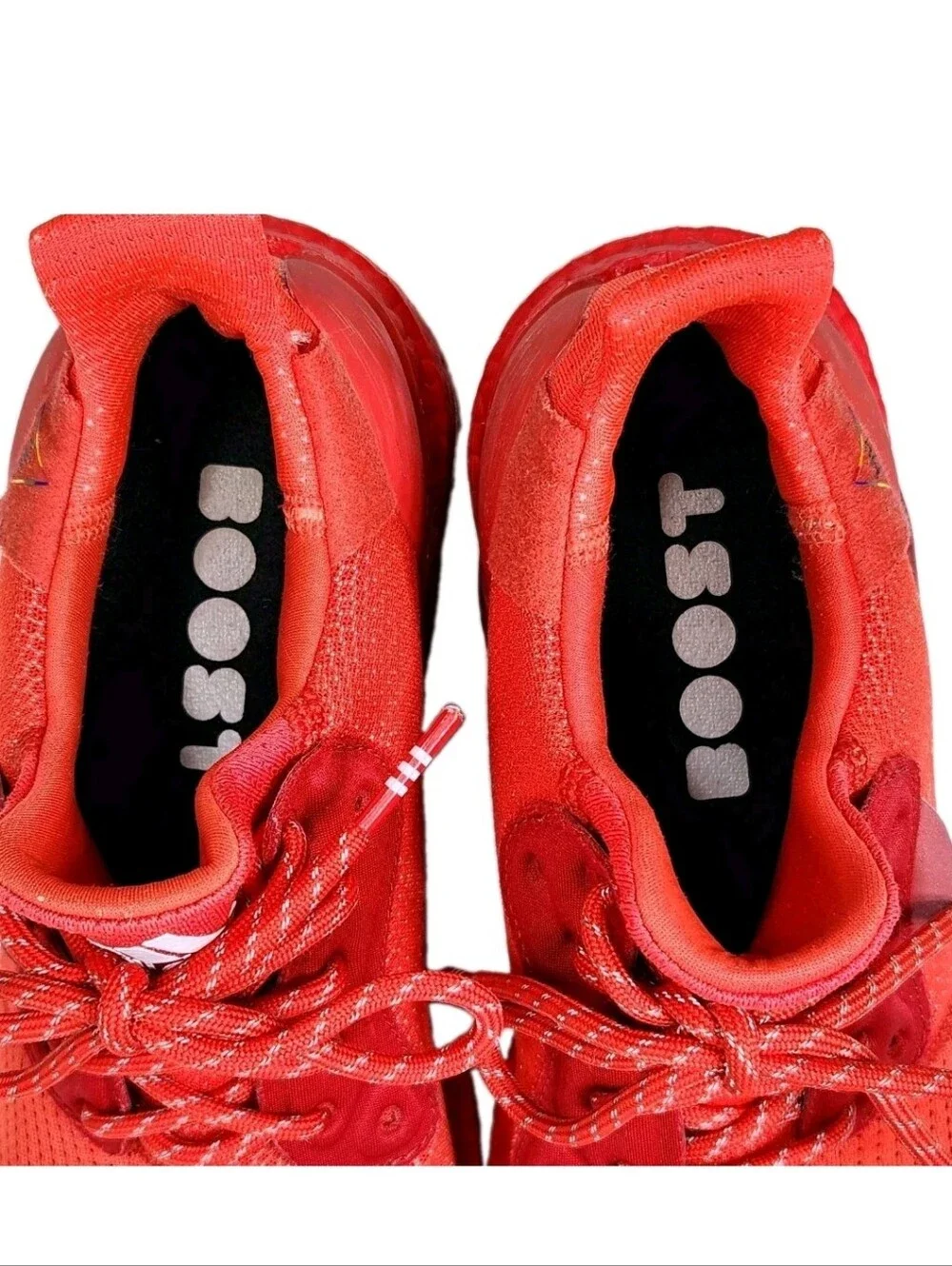 ADIDAS X Pharrell Solar Hu Glide 'Power Red' Sz 8 Running Training EF2381